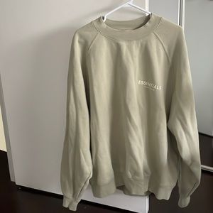 ESSENTIALS light green sweatshirt